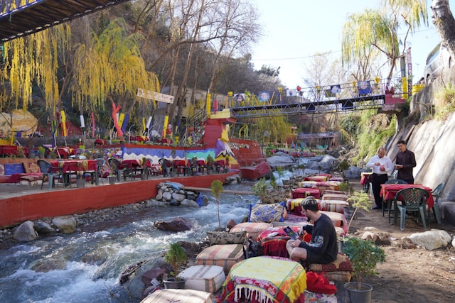 Marrakech : Excursion dans la vallée de l’Ourika – Montagnes de l’Atlas, cascades, villages berbères