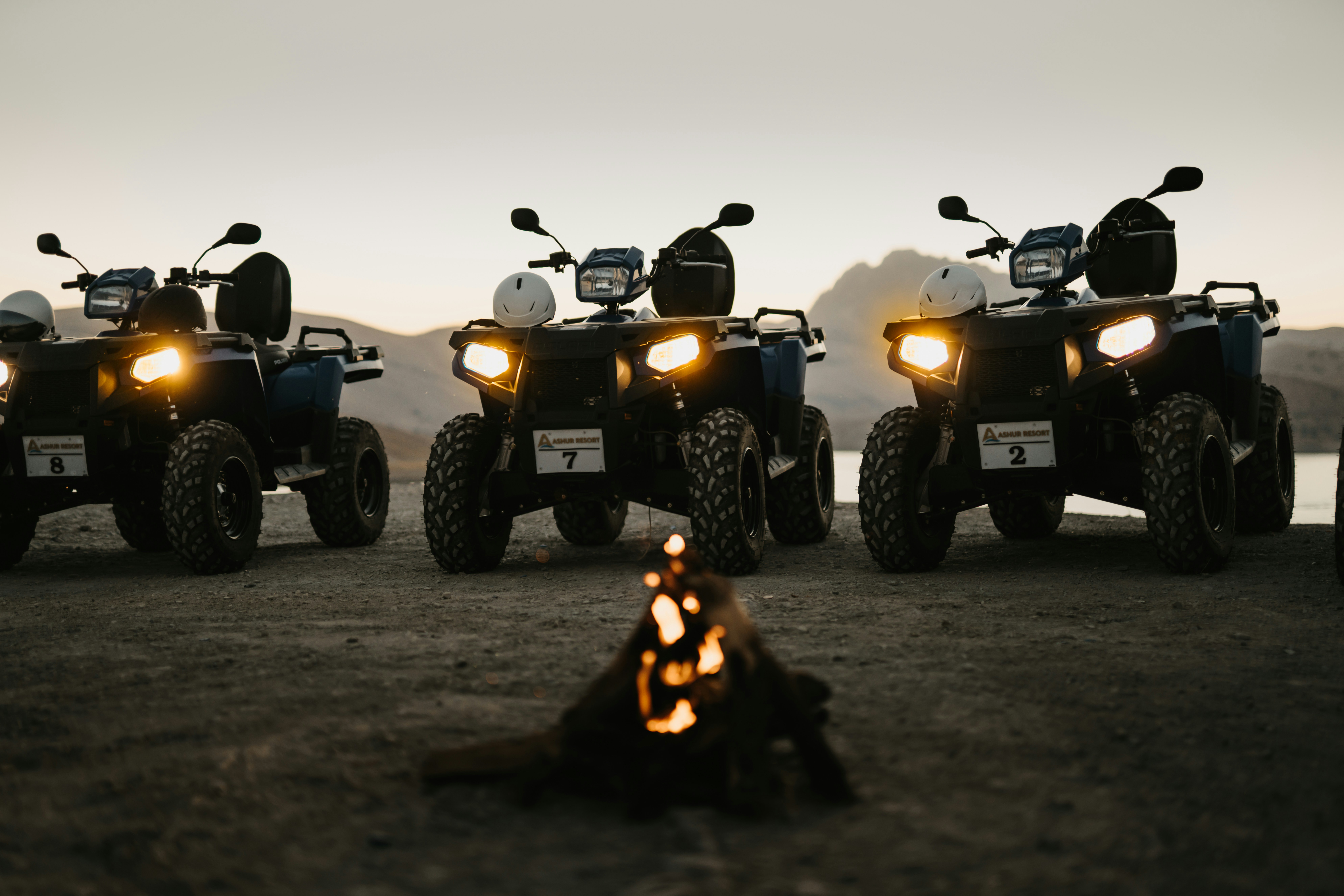 Marrakech : Excursion en quad dans le désert de Jbilet & l'oasis de la Palmeraie avec pause thé